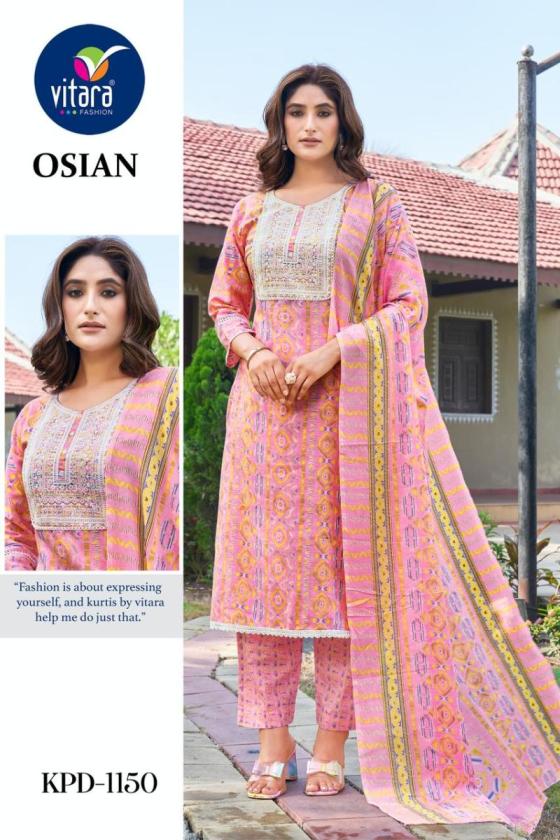 VITARA-FASHION-OSIAN-PURE-COTTON-FABRIC-KURTI-PANT-DUPATTA-CATALOGUE-4