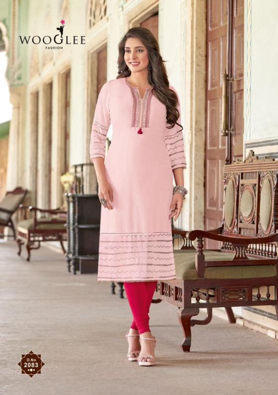 WOOGLEE-BARBELLA-VOL-12-HEAVY-RAYON-THREAD-HAND-WORK-BEAUTIFUL-KURTI-CATALOGUE-2