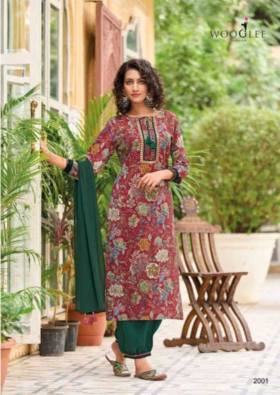 WOOGLEE-KHWAAB-MODAL-PRINT-COTTON-HANDWORK-EMBROIDERY-KURTI-PANT-DPATTA-CATALOGUE-6