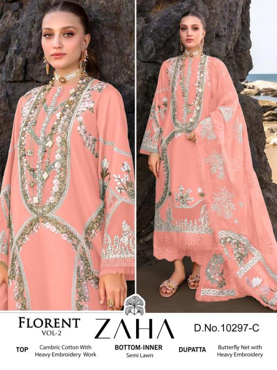 ZAHA-FLORENTINE-VOL-2-D.NO-10297-PURE-CAMBRIC-COTTON-WITH-HEAVY-EMBROIDERY-AND-PURE-PC-COTTON-10