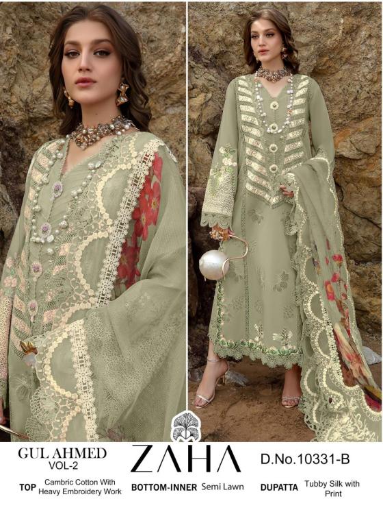 ZAHA-GUL-AHMED-VOL-2-D.NO-10331-PURE-CAMBRIC-COTTON-WITH-HEAVY-EMBROIDERY-AND-PURE-PC-COTTON-BOTTOM-AND-16