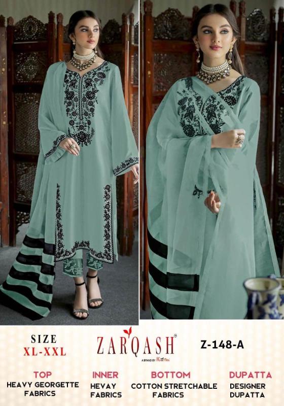 ZARQASH-D.NO-Z-148-HEAVY-GEORGETTE-FABRIC-EMBROIDERD-ZARQASH-COLLECTION-IN-TUNIC-CIGARETTE-PANT-DUPPATA-READYMADE-DRESS-CATLOG-4