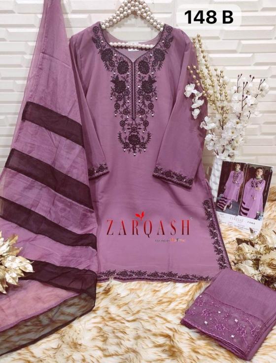 ZARQASH-D.NO-Z-148-HEAVY-GEORGETTE-FABRIC-EMBROIDERD-ZARQASH-COLLECTION-IN-TUNIC-CIGARETTE-PANT-DUPPATA-READYMADE-DRESS-CATLOG-5