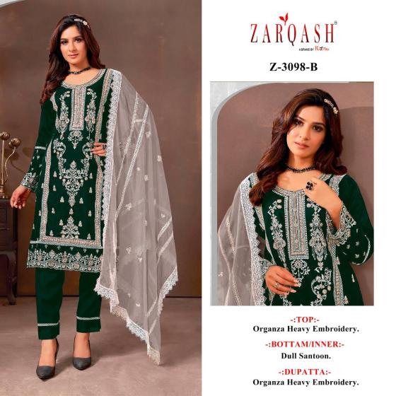 ZARQASH-PAKISTANI-SUITS-D.NO-Z-3098-ORGANZA-WITH-EMBROIDERED-WITH-ORGANZA-WITH-EMBROIDRED-DUPATTA-AND-DULL-SANTOON-INNER-DRESS-MATERIAL-CATALOGUE-3