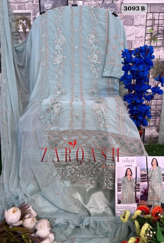 ZARQASH-SUITS-D-.NO-Z-3093-GEORGETTE-HEAVY-EMBROIDERED-KHATLI-WORK-WITH-NAZMEEN-HEAVY-EMBROIDERED-WITH-FRIL-DRESS-MATERIAL-CATALOGUE-6