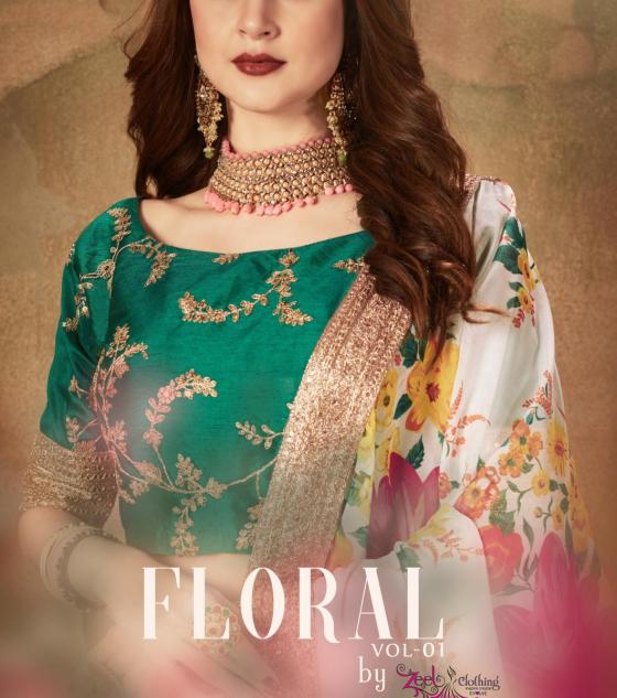 ZEEL-CLOTHING-FLORAL-VOL-1-ORGANZA-DIGITAL-PRINT-DORI-ZARI-AND-SEQUENCE-WITH-SLUB-SILK-BLOUSE-LEHENGA-CHOLI-CATALOGUE-1