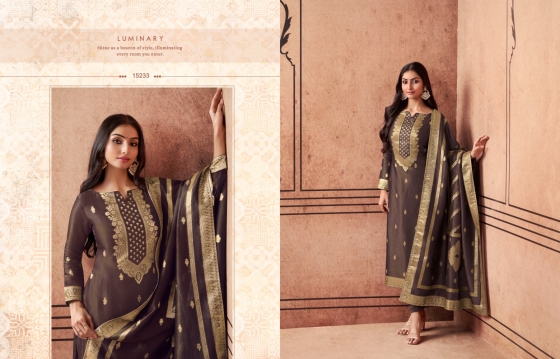 ZISA-PURE-SHIMMER-SILK-JACQAURD-TOP-AND-DUPATTA-WITH-VISCOSE-SANTOON-PANT-DRESS-MATERIAL-CATALOGUE-5