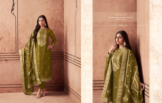 ZISA-PURE-SHIMMER-SILK-JACQAURD-TOP-AND-DUPATTA-WITH-VISCOSE-SANTOON-PANT-DRESS-MATERIAL-CATALOGUE-6