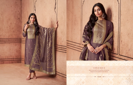 ZISA-PURE-SHIMMER-SILK-JACQAURD-TOP-AND-DUPATTA-WITH-VISCOSE-SANTOON-PANT-DRESS-MATERIAL-CATALOGUE-9